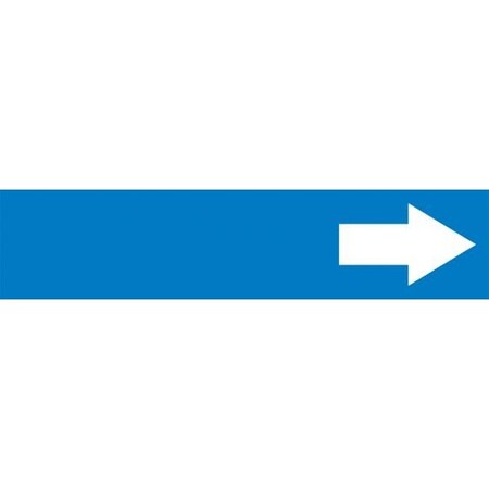 Accuform ASME ANSI PIPE MARKER SHORT ARROW RPK769STE RPK769STE